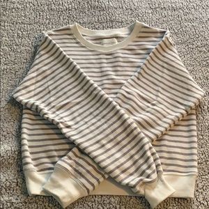 American Eagle striped pullover
